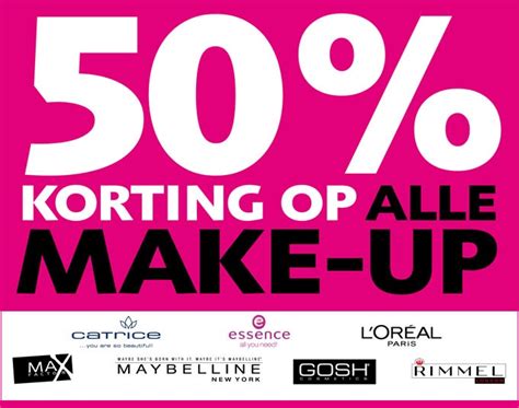 chanel make up korting